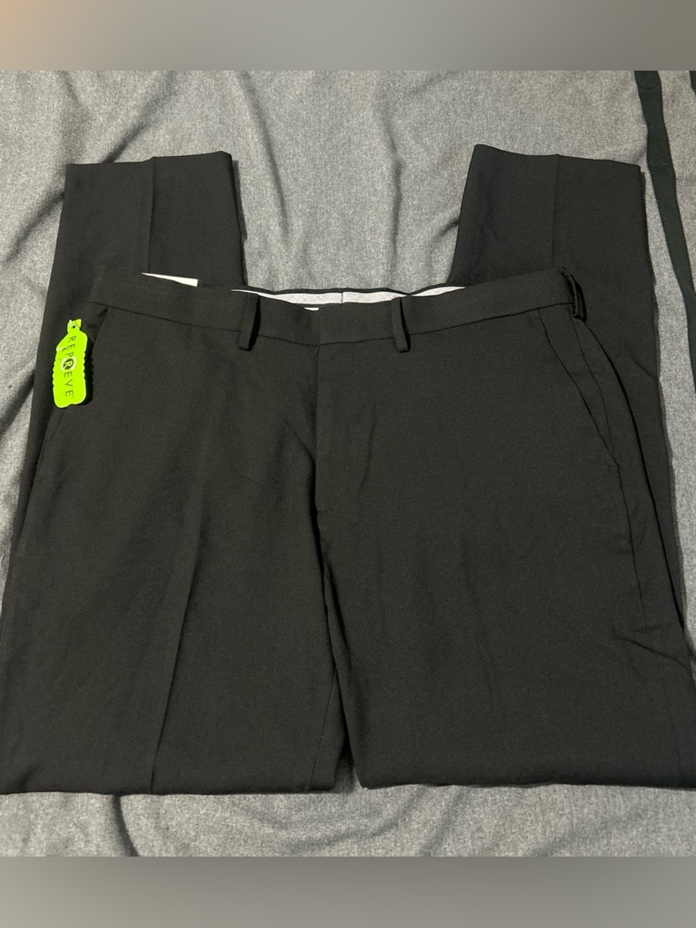 Haggar Black Flat-Front Men's Shorts